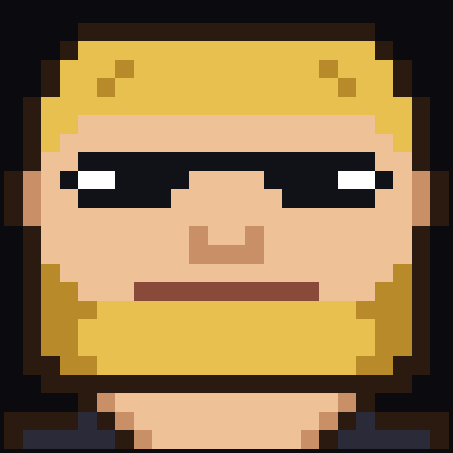 CHAD pixel face, the Full Degen card